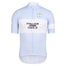 RAPHA Team Cycling jersey Summer Mens Short Sleeve Bike Tops Road Racing Outfits Breathable Outdoor Bicycle Shirts S21033151