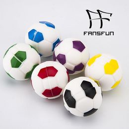 New Football Wax Mini Container Silicone Ball Jar Smoke OD 37mm Tobbaco Herb Box Popular To Use Dab Rigs 526