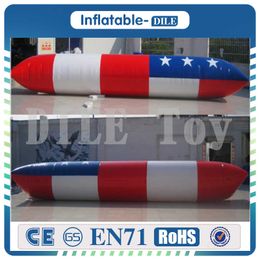 Free Shipping Free Pump 5*2m 0.9mm PVC Water Jumping Pillow Inflatable Water Trampoline Inflatable Water Blob For Sale