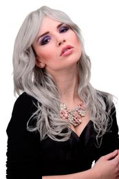 Irresistibly Curly Ladies' Hair Wig Grey Grey approx. 55 cm long