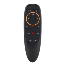 G10 Voice Air Mouse with 2.4GHz Wireless 6 Axis Gyroscope Microphone Remote Control For Smart tv Android Box PC