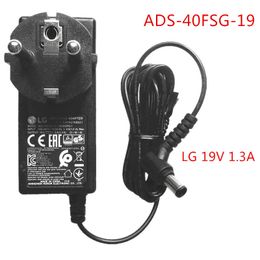 LG LED LCD Monitor AC Adapter Strömförsörjningsväggladdare 19V 1.3A ADS-40FSG-19 19025GPCN US UK EU Plug