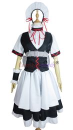 Steins Gate Faris Nyannyan maid Cosplay Costume F008