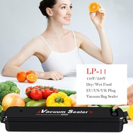 Vacuum Sealer 90W Automatic Food Packing Machine with 15pcs Vacuum Bags for Household Vacuum Sealing Machine Dry & Moist278c