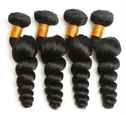 2018 Brazilian loose wave Virgin Hair 3 Bundles loose wave Human Hair Extensions Malaysian Indian Virgin Hair Loose Wave