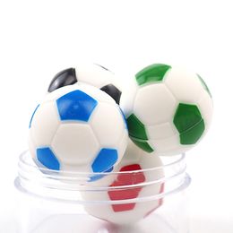 8ML football Wax containers silicone box Non-stick silicone container food grade jars dab tool storage jar oil holder for vaporizer.