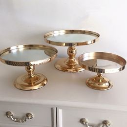 wedding suppliers NZ - Wedding table cake stands suppliers mirror cake holder dessert plate cupcake pan stand birthday hotel event table tall cake decoration