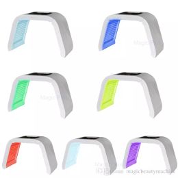 LED PDT Photon Therapy 7 Colors ( Red Blue Green )Light Treatment Facial Beauty Acne Treatment Skin Care Rejuvenation Pototherapy Mask Face