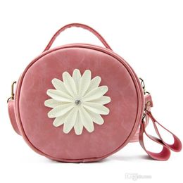 Fashion handbags daisy flowers cosmetic bag women zipper multi - functional shoulder bag Coin Purse cosmetic bag
