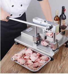 Manually Pig Ribs Bone Saw chop bone cutting machine bone cutter 350mm