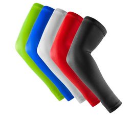 Outdoor 10pcs Anti-collision Lengthen Arm Sleeve Arm Guard Sports Elbow Warmers Pad Brace long running sunscreen cool sports