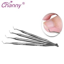 Professional Ingrown Toe Nail Correction Lifter File Clean Installation Tool Pedicure Foot Nail Care Hook Ingrown Toenails