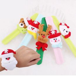 Clasped Christmas bracelet prom joy supplies Christmas decorations gifts clapping circles Led Rave Toy