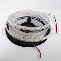 High Density 12V 2835 LED Flexible Strip Light Tape Ribbon IP67 Tube Waterproof 240LEDs/m Single Row Outdoor Cabinet Kitchen Lighting