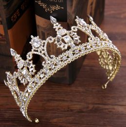 Baroque diamond crown bride bridle crown wedding accessories crown ornament