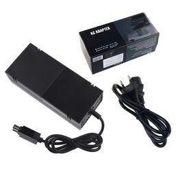 EU US PLUG Replacement AC Adapter Adaptor Power Supply Cord Charging Charger for Microsoft XBOX ONE DHL FEDEX EMS FREE SHIP