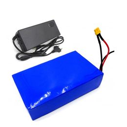 Free Shipping 2000W 48V 20AH Electric Bike Battery Motor Li-ion Lithium Battery Electric Scooter With 3A Charger 60A BMS