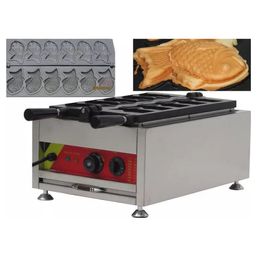 Commercial sandwich red bean cake machine fish waffle maker fish shaped sandwich waffle cake machine taiyaki machine snack equipment