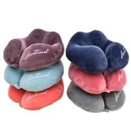 Memory Foam Pillow PP cotton Cushion for Your Neck And Head U Shaped Car Home Office Outdoor Travel Pillows C5221