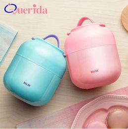 Cute Mini Portable Food Thermos 500ml 700ml Stainless Steel Soup Pot Stew Kettle Bento Box Food Container Lunch Box For Kids