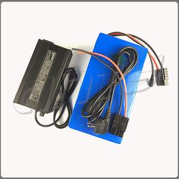 US EU Duty Free Lithium Scooter Battery 36V 52AH For eBike Motor 2000W 70A BMS With 5A Charger Electric Bike Battery 36V