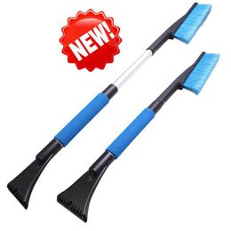 Car Vehicle Snow Ice Scraper SnoBroom Snowbrush Shovel Removal Brush Winter Car Windows Clean Tools Accessories