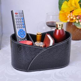 School & Office Supplies Desk Accessories & Organiser Pen Holder Leathe 7colors choose Material black and brown two Colours