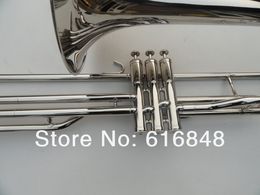 3 Keys Tenor Trombone 85 Alloy Copper Tube Silver Plating Surface Musical Instrument Trombone For Student With Case