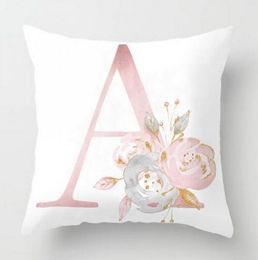 Kids Room Decoration Letter Pillow English Alphabet Children Plush Fabric Almofada Coussin Cushion For Birthday Party Supplies GA516