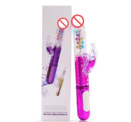 Newest Female Masturbator Vibration & Rotation Rabbit Vibrators USB Chagrig G Spot Vibrator Massager Adult Product J1702