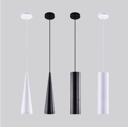 Modern LED Long Tube Pendant Lights Simple Nordic Hanging Lamp Restaurant/Dinning Room/Bar Cylindrical Pendant Lamps 5W/7W/10W Lanterns