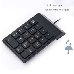 Wired USB Numeric Keypad Slim Mini Number Pad Digital Keyboard 18 Keys for Mac Pro MacBook Air Laptop PC Notebook Desktop Office