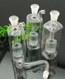 new Square Glass Mini hookah Wholesale bongs Oil Burner Pipes Water Pipes Glass Pipe Oil Rigs Smoking,