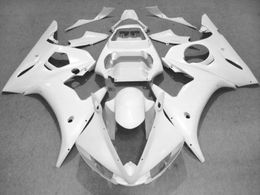 Motorcycle Fairing body kit For YAMAHA YZF-R6 YZF R6 2003 2004 Bodywork YZFR6 R6 03 04 YZF600 ABS white Fairings set+7gifts