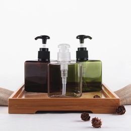 250ml/8.5oz Plastic Soap Containers Refillable Soap Dispensers PETG Soap Bottles with Pump for Shower Gel