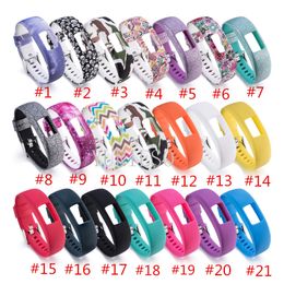 Replacement pattern Silicone Wrist Band Strap for Garmin VivoFit 4 Fitness Activity Tracker Bracelet Watchbands for Garmin VivoFit4 New