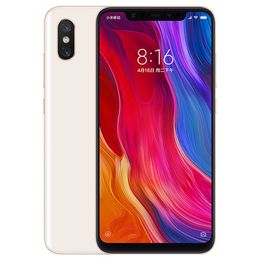 Original Xiaomi Mi 8 Mi8 4G LTE Cell Phone 6GB RAM 256GB ROM Snapdragon 845 Octa Core Android 6.21" AMOLED Full Screen 20.0MP AI Face ID Fingerprint NFC Smart Mobile Phone