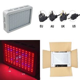 LED Grow Lights by free DHL High Cost-effective 1000W LED Grow Light with 9-band Full Spectrum for Hydroponic Systems mini led lamp lighting