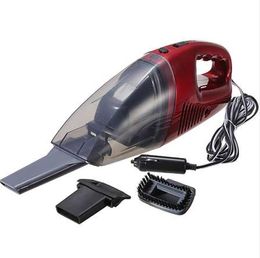 Car Vacuum Cleaner Super Suction Mini 12V High-Power Wet and Dry Portable Handheld Vacuum Cleaner For Car Auto Red Colour