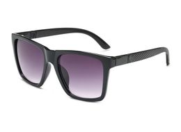 7 Colours HOT Luxury 2247 Sunglasses For Men Design Fashion Sunglasses Square Frame Sunglasses Coating Mirror Lens Carbon Fibre Summer women
