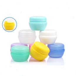 10g Mushroom Shape Cosmetic Empty Jar Pot Eyeshadow Face Cream Lip Balm Container Packaging Bottle LX3295