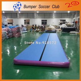 Free Shipping Free Pump 9x2x0.2m Inflatable Air Gym Track Tumbling Mat, DWF Material Air Track/Inflatable Airtrack