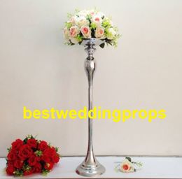 Tabletop Vase Metal Flower Vase Table Centrepiece For Mariage Metal Flowers Vases For Wedding Decoration best126
