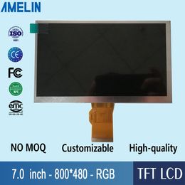 7 inch 800*480 TFT LCD module display with RGB-24BIT interface panel and EK9716 Driver IC screen