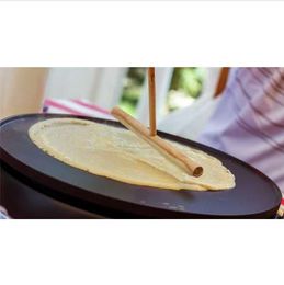 Heat Style Crepe Maker Pancake Batter Wooden Spreader Stick Home Kitchen Tool DIY Restaurant Canteen Specially Supplies Hot