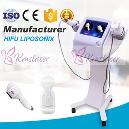 5 cartridges spa salon 2 in 1 HIFU liposonix beauty slimming machine face neck wrinkle removal anti Ageing eye bag remove equipment