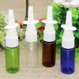 10ml Empty Plastic Nasal Spray Pumps bottle, 10cc Nasal Atomizers ,1/3oz Oral Spray Applicators LX1192