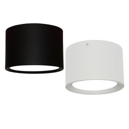 Surface Mounted Ceiling Downlight Smd5730 3w 5w 7w 12w 18w 24w 85 265v Lamp Cob Led Downlights Ceiling Spot Light Led Driver