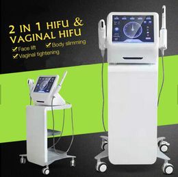 2022 Slimming Most Popular 2 In 1 Hfu Vaginal Tightening Machine For Face Lift Body Ce/Dhl