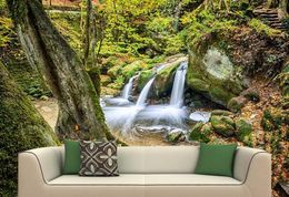Custom Photo Wallpaper Murals 3D Scenic forest Mural Wall Home Interior Decoration Wall Paper